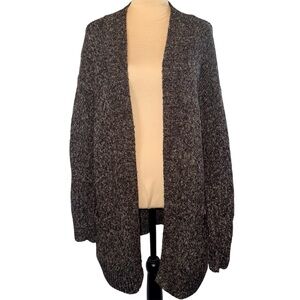Michael Kors Brown / Tan Chunky Knit Open Front Oversized Cardigan Size XS